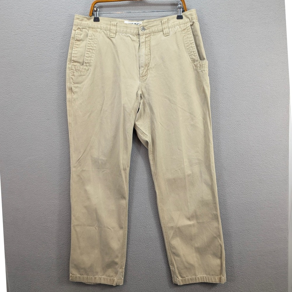 MK Mountain Khakis Jackson Hole Wyoming Workpants Men's Size 38x34 Cotton Canvas